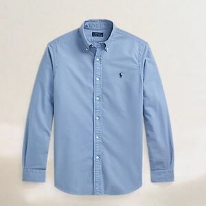 Polo Ralph Lauren Classic Fit Garment-Dyed Oxford Shirt Sz M NEW